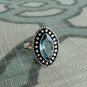 NWOT Sundance The Inlet Ring, Tanzanite, Sterling Silver